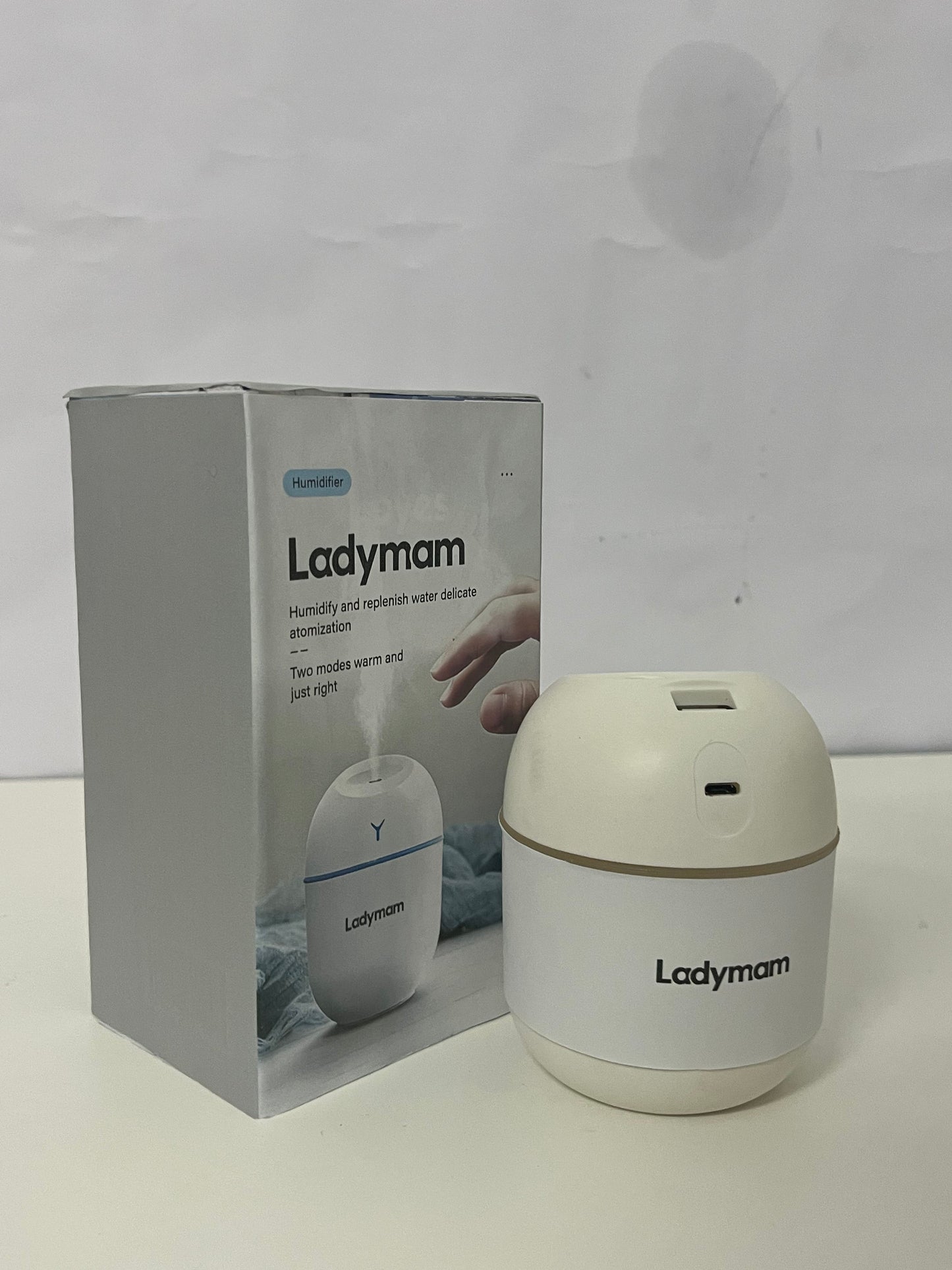 【Ladymam Egg-Shaped Mini Humidifier】—— Gentle Hydration for Your Daily Space