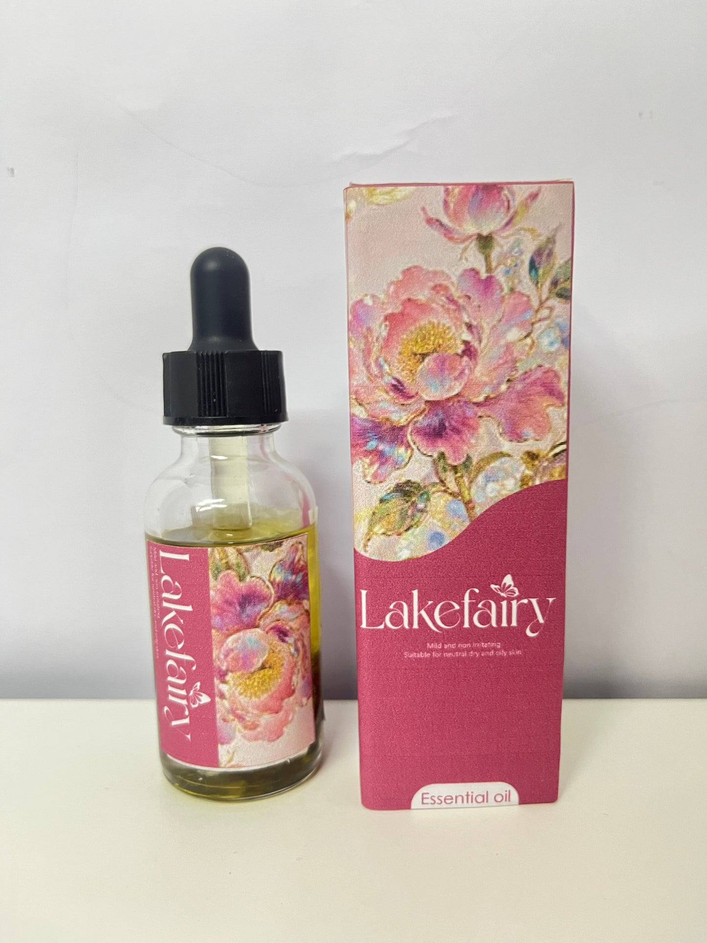 【Lakefairy Floral Essential Oil】—— Gentle Nourishment for Dry & Sensitive Skin