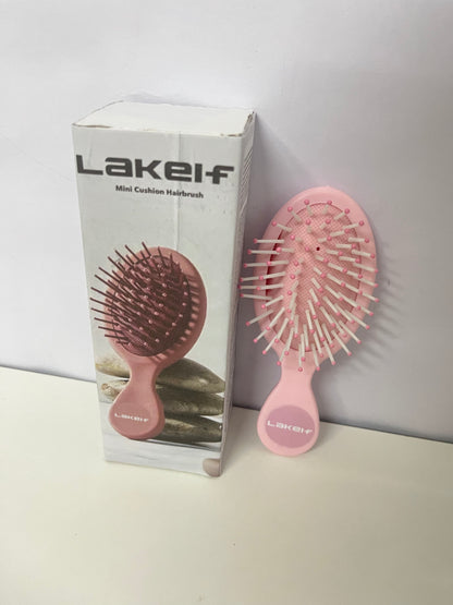 【Lakelf Mini Cushion Hairbrush】—— Portable & Gentle Daily Hair Tool