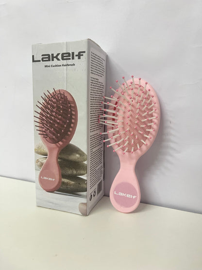 【Lakelf Mini Cushion Hairbrush】—— Portable & Gentle Daily Hair Tool