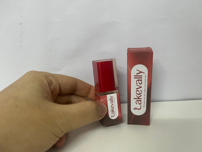 [Lakevally Lipstick]——Velvet Matte Lipstick - Flattering & Versatile Long-Lasting Lip Color