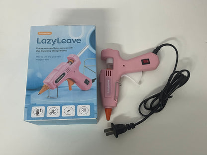 【LazyLeave Hot Melt Glue Gun】—— Reliable Tool for DIY Craft & Quick Repairs