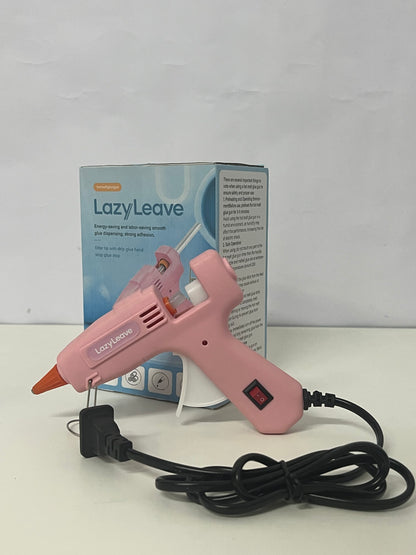 【LazyLeave Hot Melt Glue Gun】—— Reliable Tool for DIY Craft & Quick Repairs