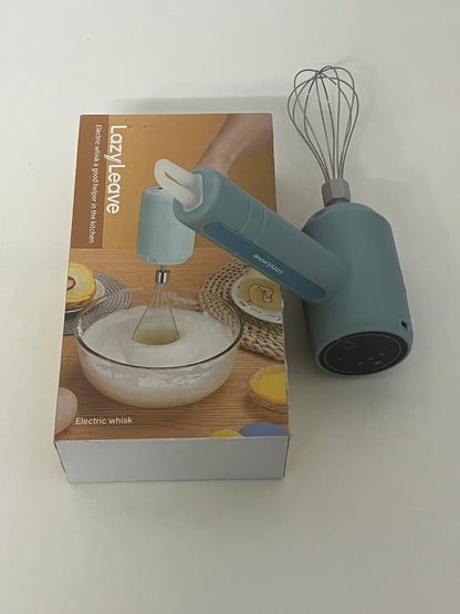 【LazyLeave Electric Egg Beater】—— Essential Helper for Kitchen Baking & Mixing
