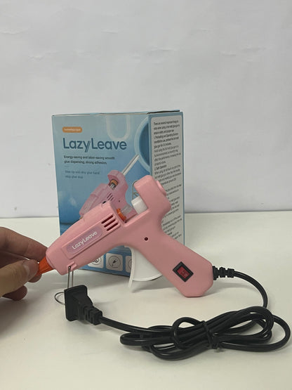 【LazyLeave Hot Melt Glue Gun】—— Reliable Tool for DIY Craft & Quick Repairs