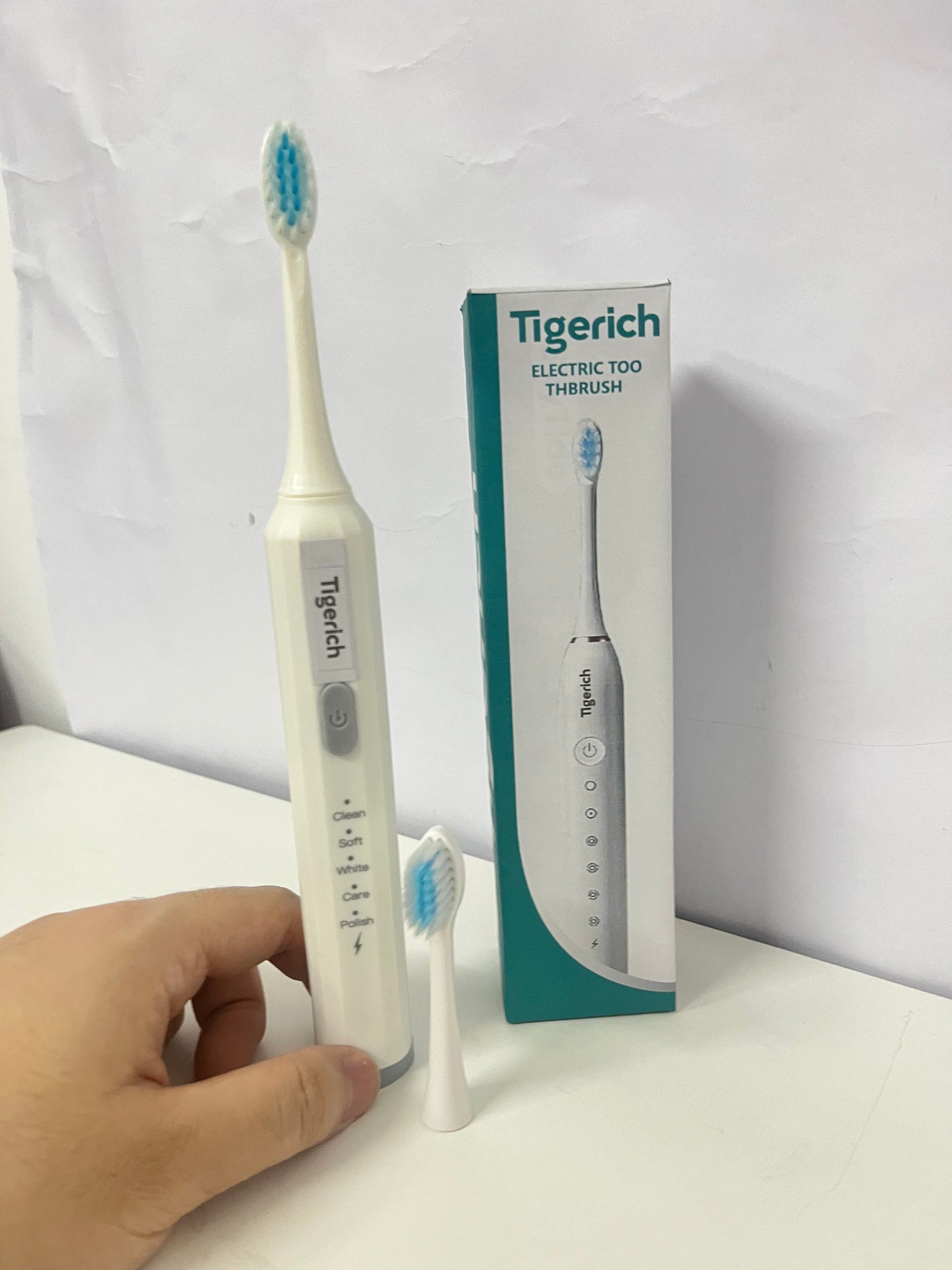 Tigerich Multi-Mode Sonic Electric Toothbrush - Efficient Teeth Cleaning and Gum Care Rechargeable Toothbrush