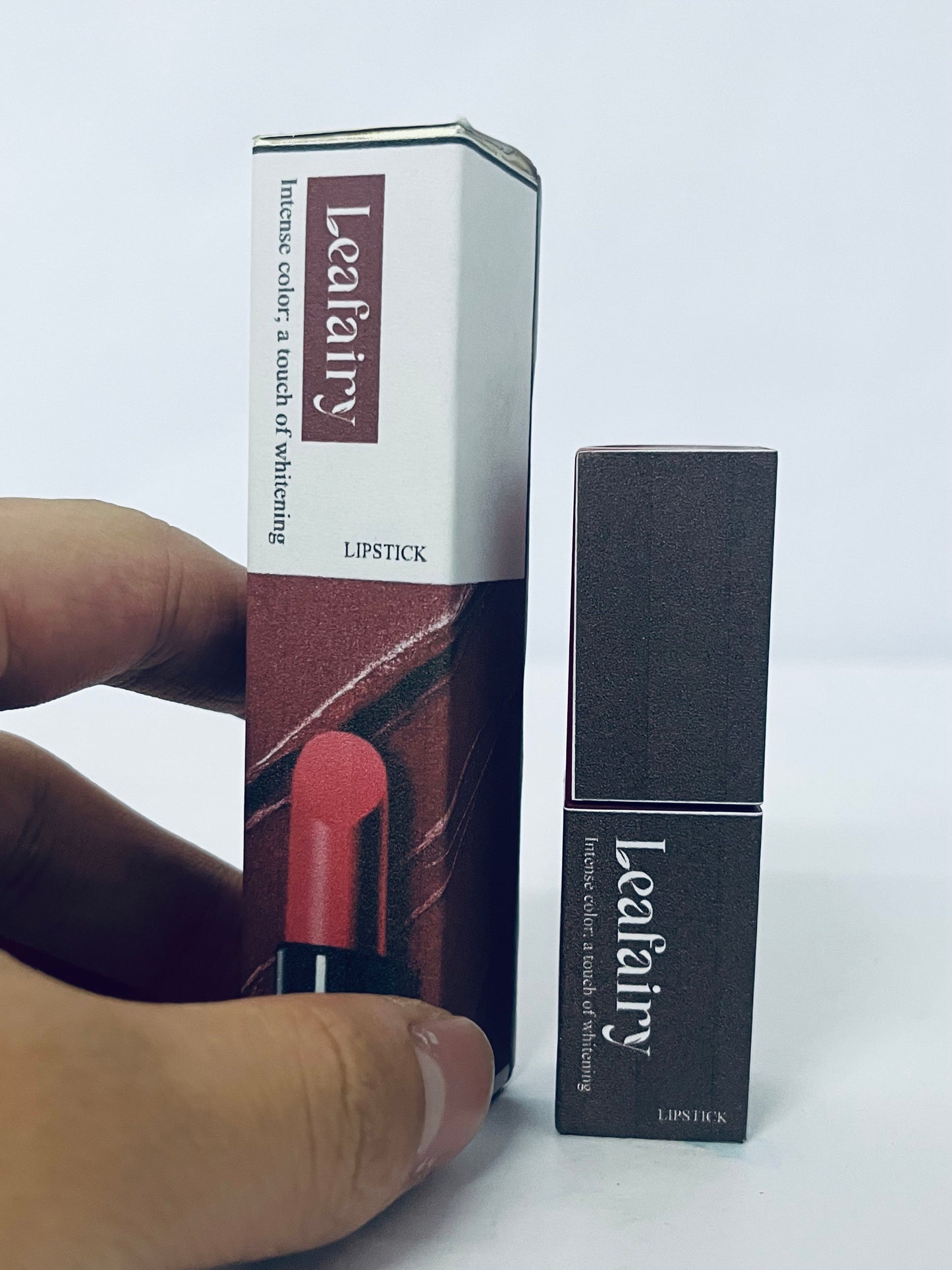 Leafairy Intense Color Whitening Lipstick - Long-Lasting Moisturizing Lip Color with Rich Pigment