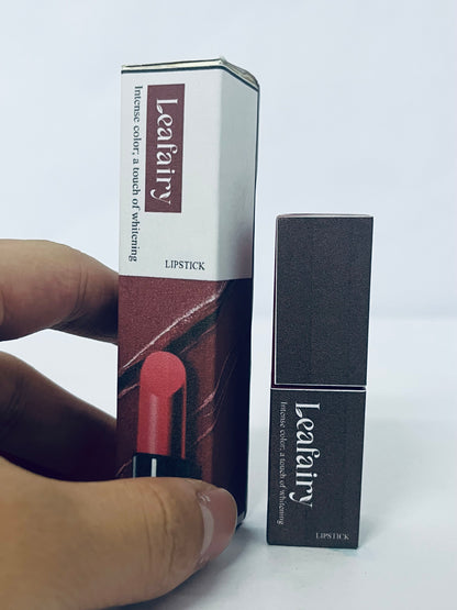 Leafairy Intense Color Whitening Lipstick - Long-Lasting Moisturizing Lip Color with Rich Pigment