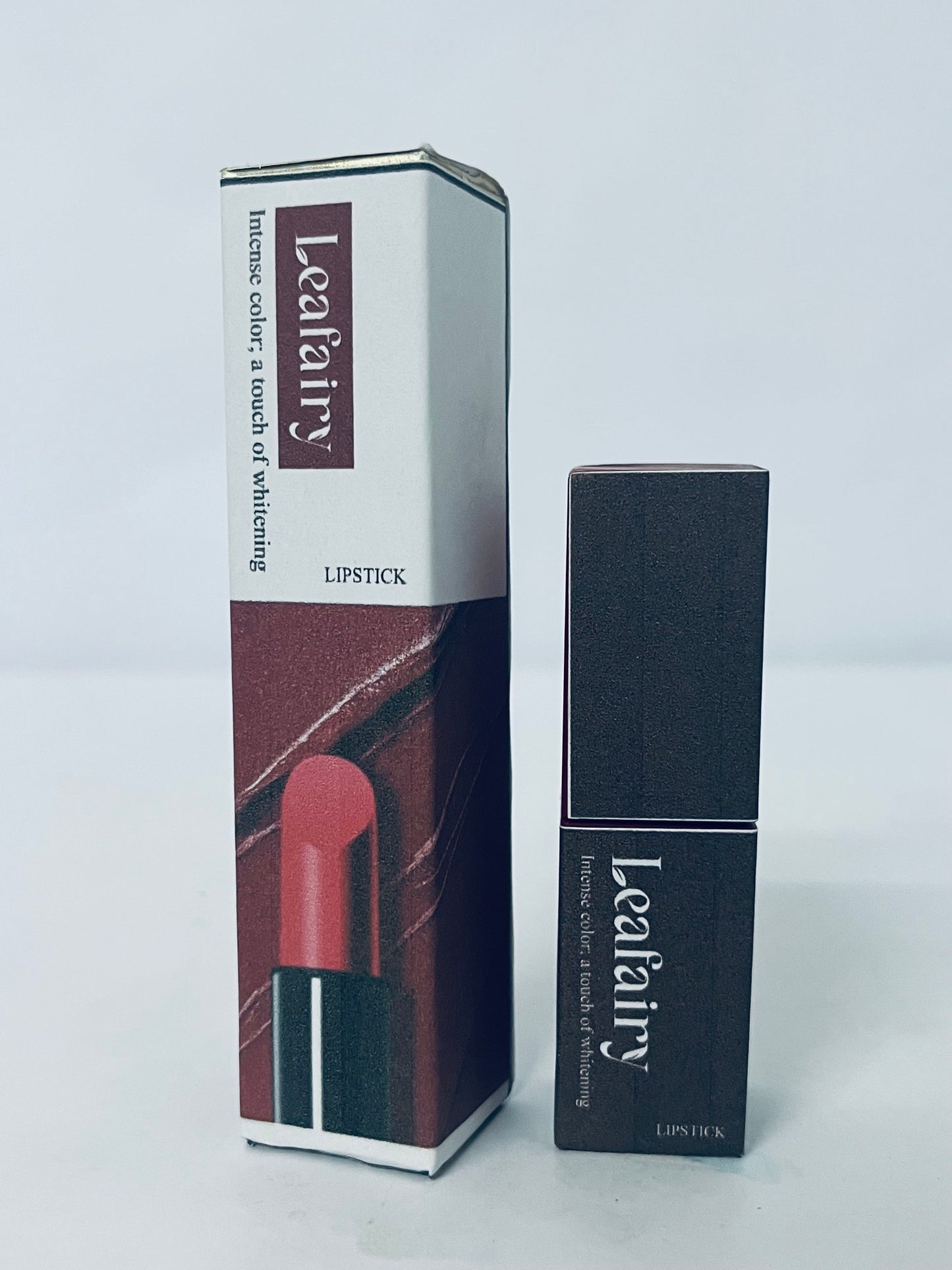 Leafairy Intense Color Whitening Lipstick - Long-Lasting Moisturizing Lip Color with Rich Pigment