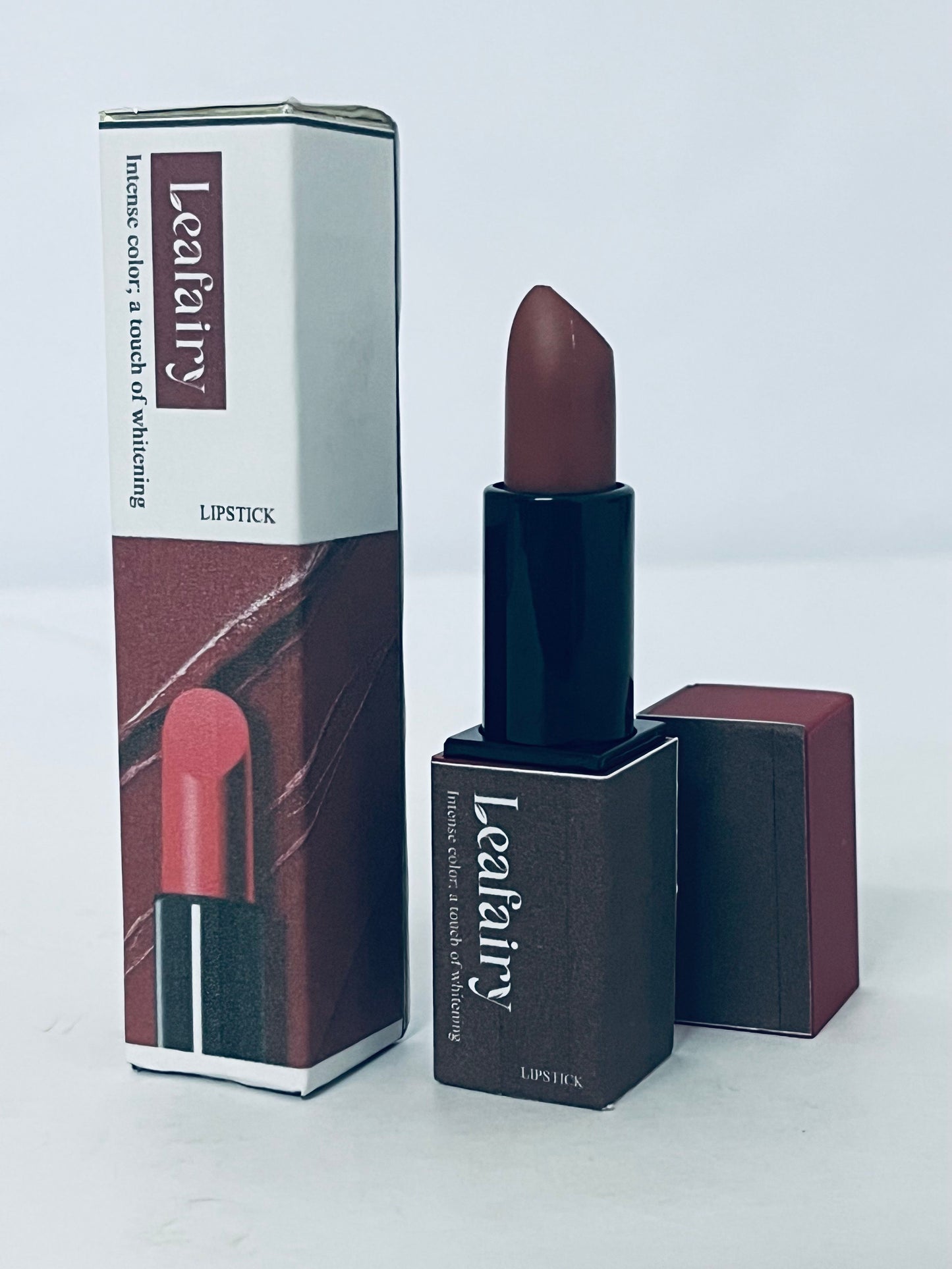 Leafairy Intense Color Whitening Lipstick - Long-Lasting Moisturizing Lip Color with Rich Pigment