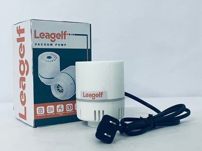 Leagelf Electric Vacuum Pump for Bags - Portable, Fits Most Vacuum Seal Bags (Storage Bag Not Included)