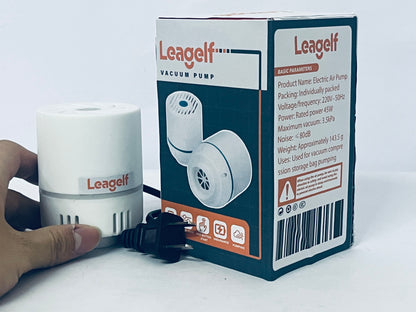 Leagelf Electric Vacuum Pump for Bags - Portable, Fits Most Vacuum Seal Bags (Storage Bag Not Included)