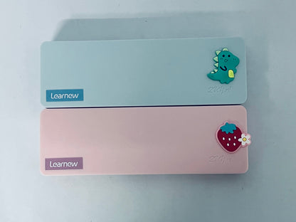 Learnew【2Pack】Pop Up Multi function Pencil Case for Girls and Boys, Cute Cartoon Pen Box Organizer Stationery with Sharpener, Schedule, Best Birthday Gifts for Kids