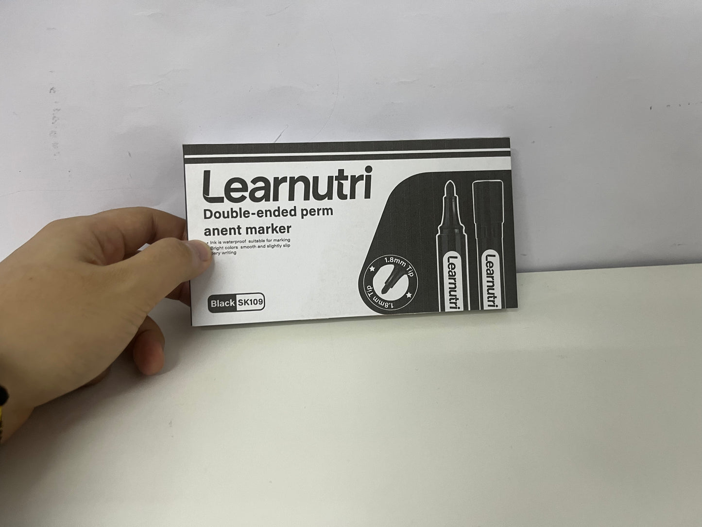 [Learnutri Marker pens]——Dual-Tip Permanent Markers - Waterproof & Quick-Drying Markers