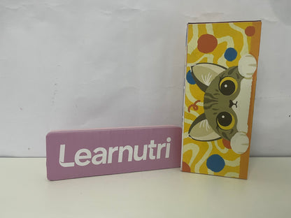 [Learnutri Pencil cases]——Cute Cat Graffiti Pencil Case - Large-Capacity Multi-Functional Stationery Box