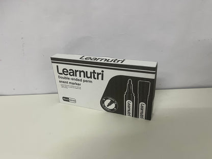 [Learnutri Marker pens]——Dual-Tip Permanent Markers - Waterproof & Quick-Drying Markers