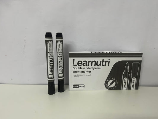 [Learnutri Marker pens]——Dual-Tip Permanent Markers - Waterproof & Quick-Drying Markers