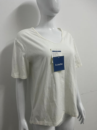 【Leasthe Oversized V-Neck T-shirt】—— Effortless Comfort for Everyday Style