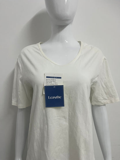 【Leasthe Oversized V-Neck T-shirt】—— Effortless Comfort for Everyday Style