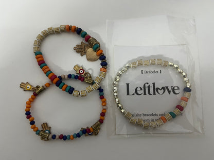 【Leftlove Retro Ethnic Bracelets】—— Stylish Accessory for Daily Layering & Boho Vibes