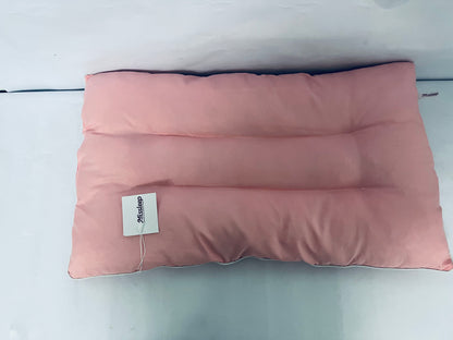 Missleep Detachable College Back Support Pillow Back Cushion for Twin XL Dorm School Bed(Pink)