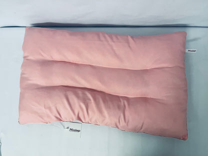 Missleep Detachable College Back Support Pillow Back Cushion for Twin XL Dorm School Bed(Pink)