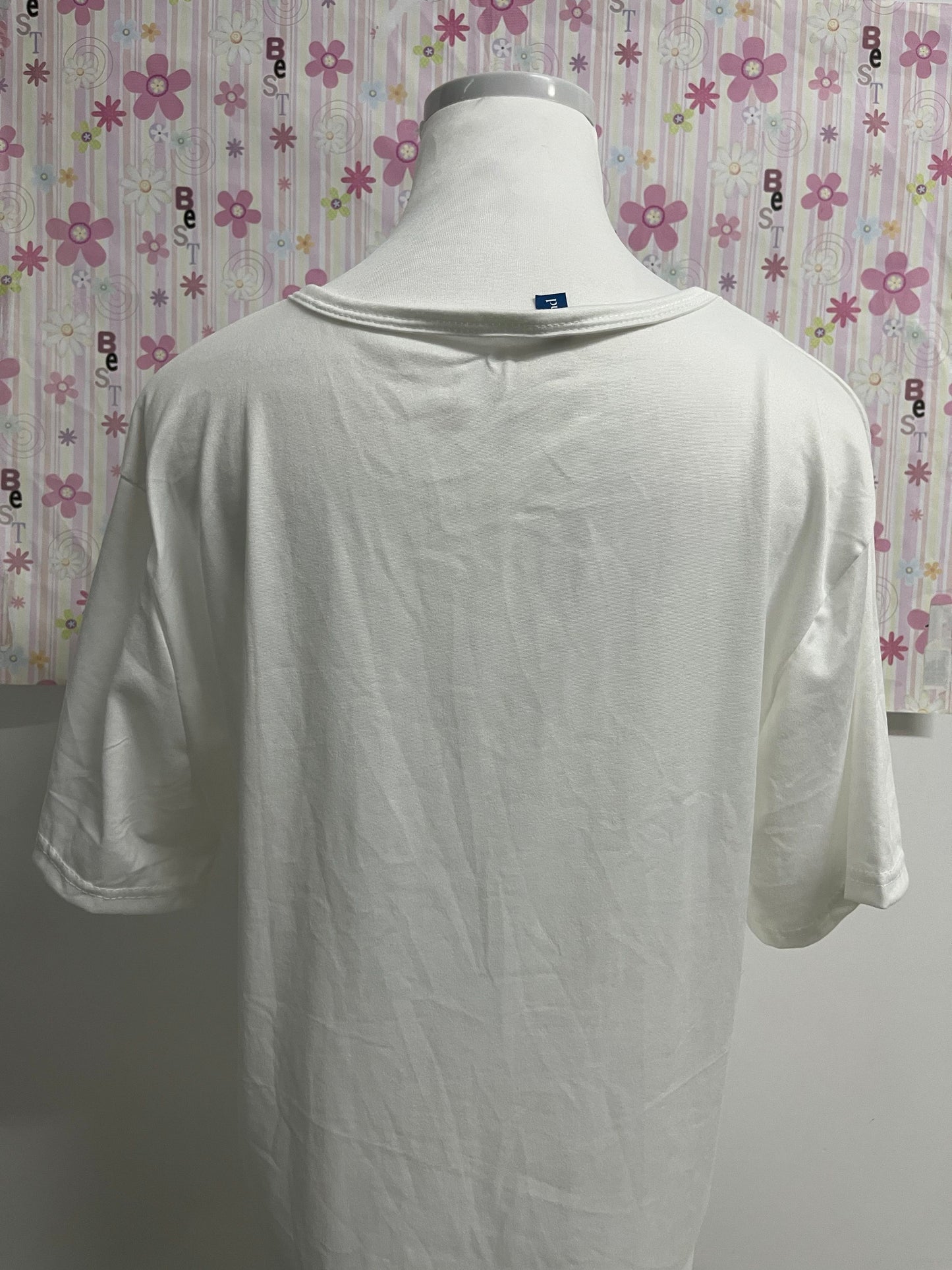 Leftrend Men’s Undershirts Slim Fit V-Neck/Crewneck, Moisture-Wicking T-Shirts Soft Stretch White Tees for Men