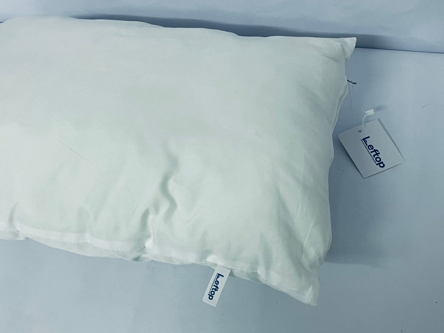 Leftop 100% Certified Organic Bed Pillow with Organic Cotton Shell, Organic Latex & Kapok Fill