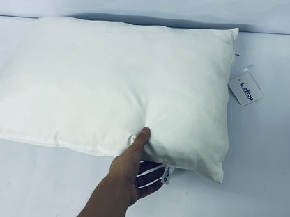 Leftop 100% Certified Organic Bed Pillow with Organic Cotton Shell, Organic Latex & Kapok Fill