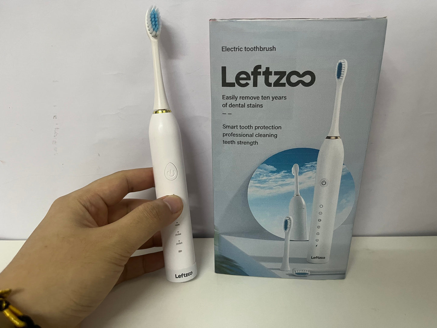 【Leftzoo Multi-Mode Sonic Electric Toothbrush】—— Professional Dental Care for Brighter, Healthier Teeth