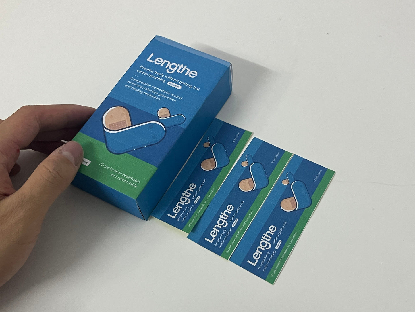 【Lengthe Waterproof Breathable Adhesive Bandages】—— Comfortable Protection for Minor Wounds