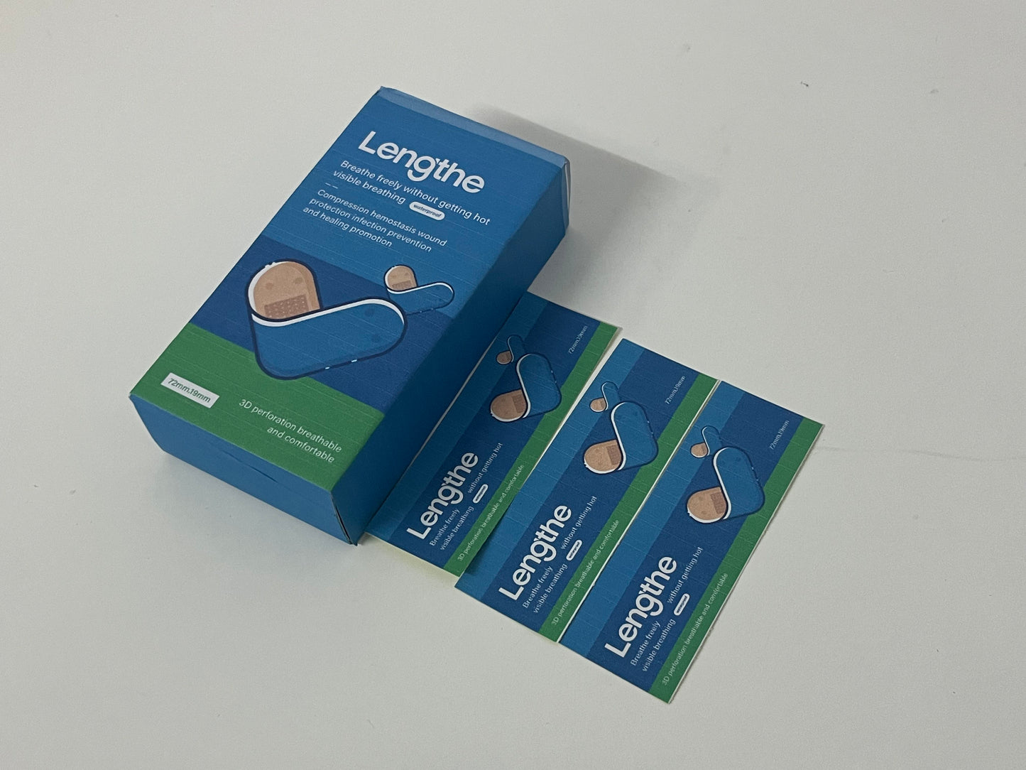 【Lengthe Waterproof Breathable Adhesive Bandages】—— Comfortable Protection for Minor Wounds