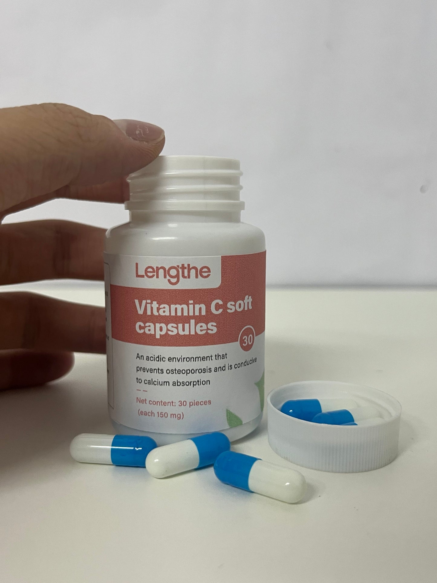 【Lengthe Vitamin C Soft Capsules】—— Immunity & Bone Support with Enhanced Absorption