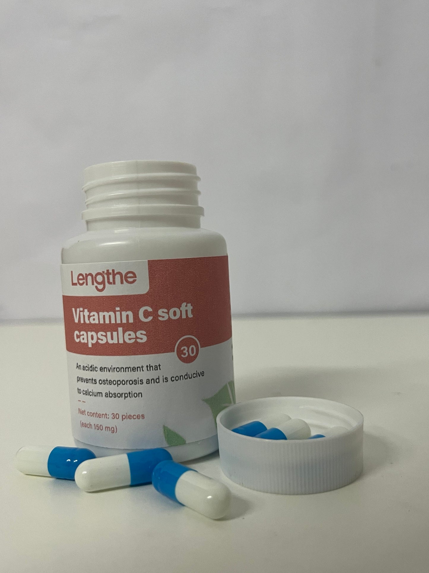 【Lengthe Vitamin C Soft Capsules】—— Immunity & Bone Support with Enhanced Absorption