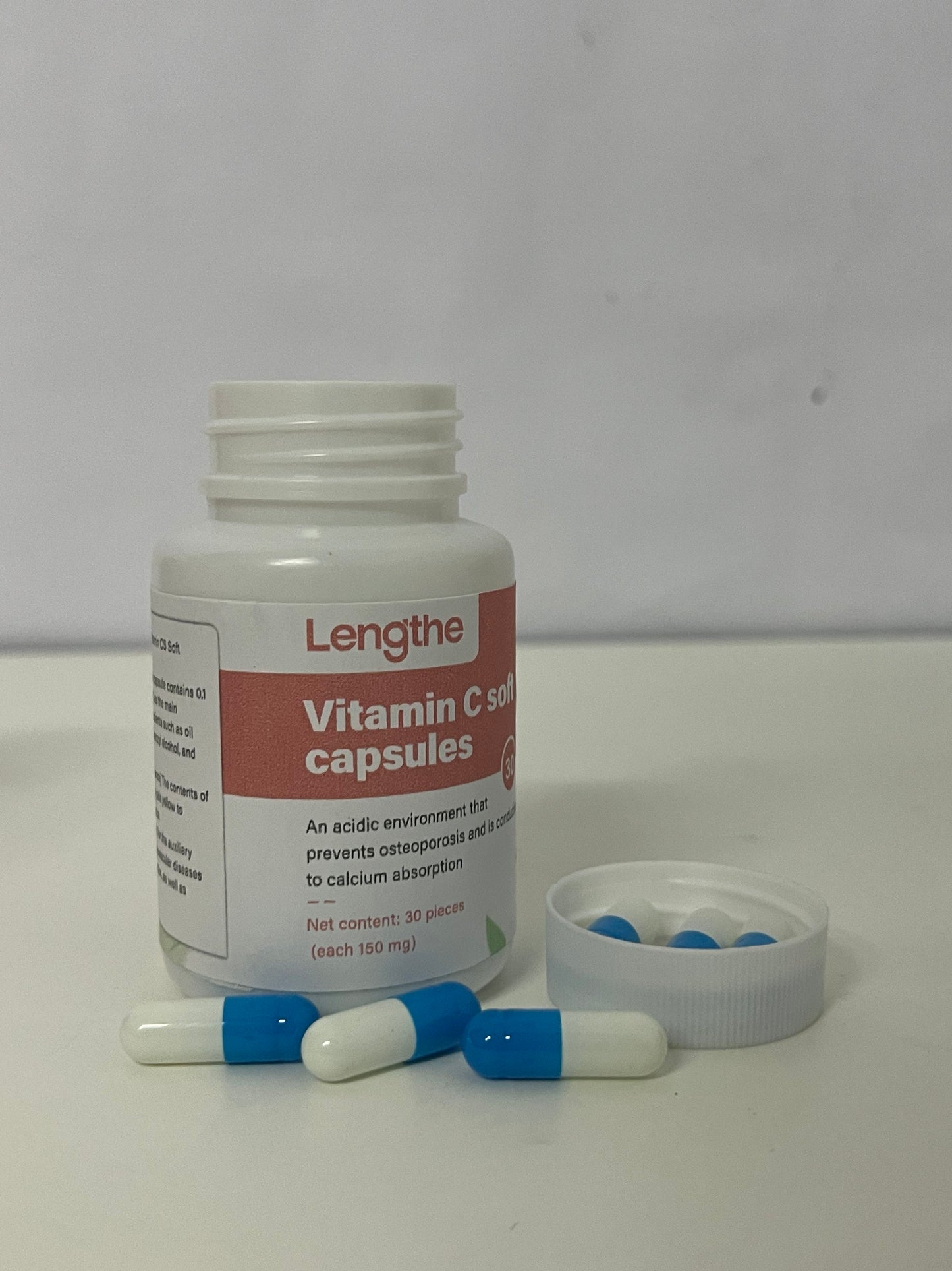 【Lengthe Vitamin C Soft Capsules】—— Immunity & Bone Support with Enhanced Absorption