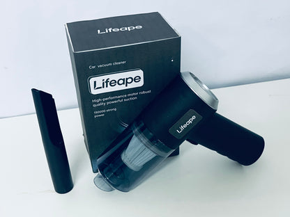 Lifeape Car Vacuum Cleaner, Handheld Portable High-Suction Cleaner for Car Interior, High-Performance Motor Multi-Scenario Dust Remover
