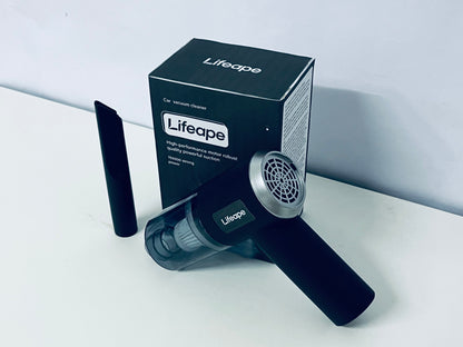 Lifeape Car Vacuum Cleaner, Handheld Portable High-Suction Cleaner for Car Interior, High-Performance Motor Multi-Scenario Dust Remover