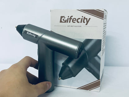 Lifecity Hot Glue Gun - Fast Heating Mini Glue Gun with Anti-Drip Nozzle for DIY Crafts, Home Repairs, Arts & School Projects