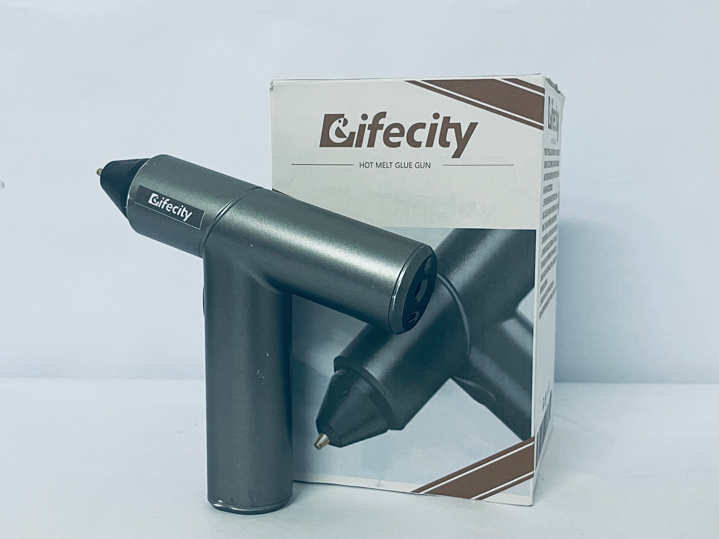 Lifecity Hot Glue Gun - Fast Heating Mini Glue Gun with Anti-Drip Nozzle for DIY Crafts, Home Repairs, Arts & School Projects