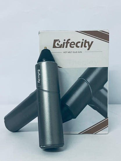 Lifecity Hot Glue Gun - Fast Heating Mini Glue Gun with Anti-Drip Nozzle for DIY Crafts, Home Repairs, Arts & School Projects