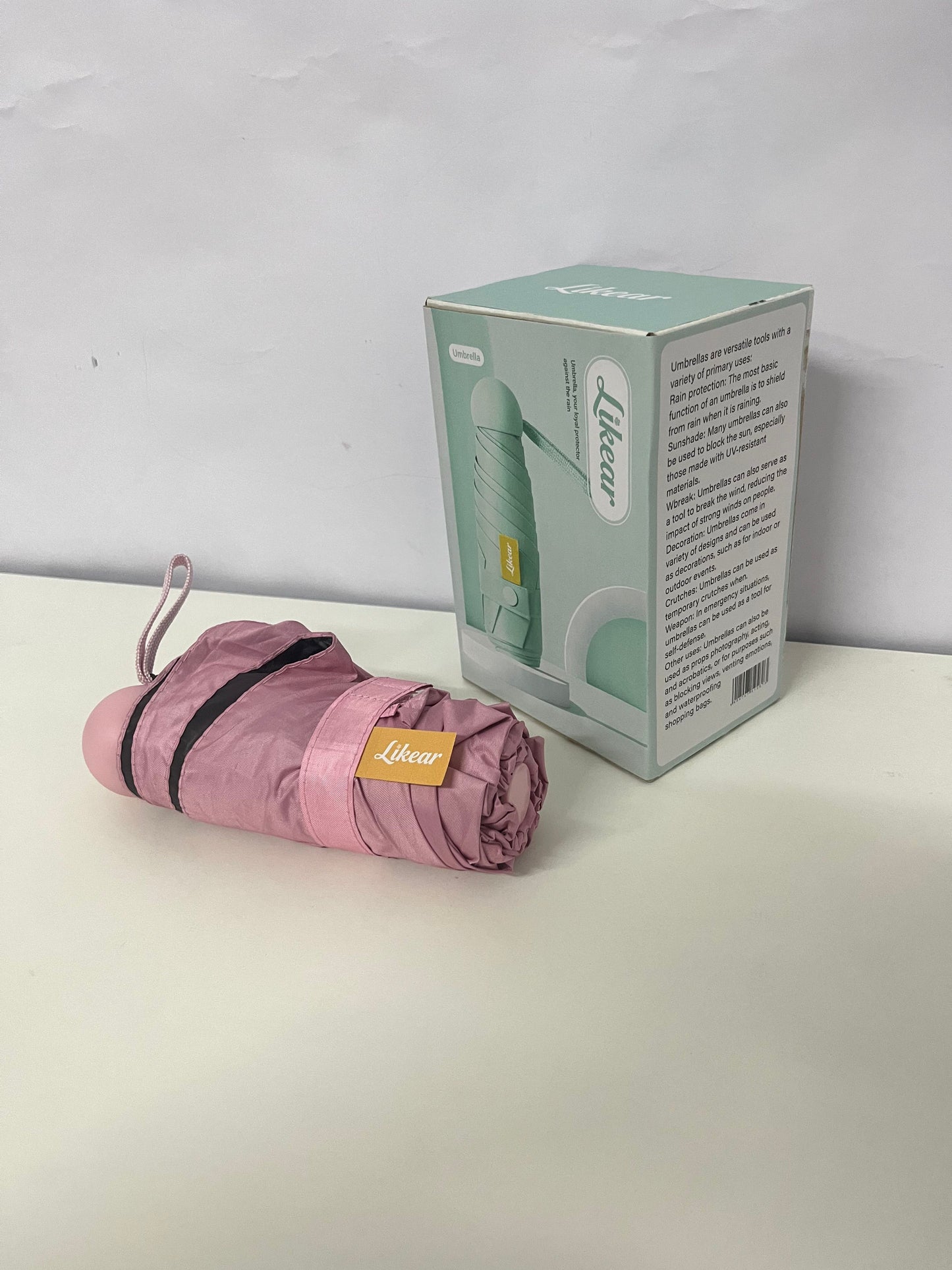 【Likear Mini Portable Umbrella】—— Compact & Stylish Daily Weather Companion