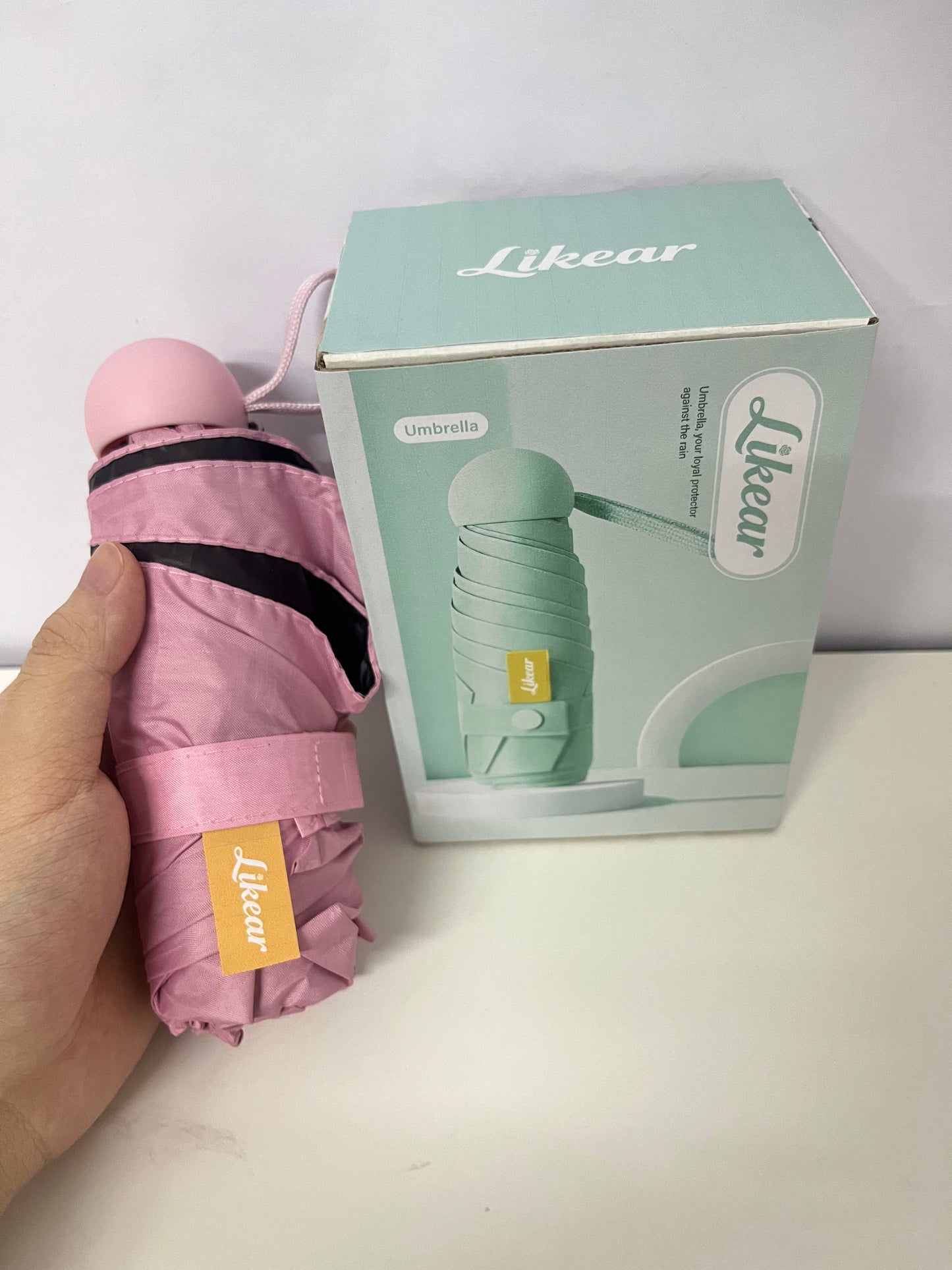 【Likear Mini Portable Umbrella】—— Compact & Stylish Daily Weather Companion