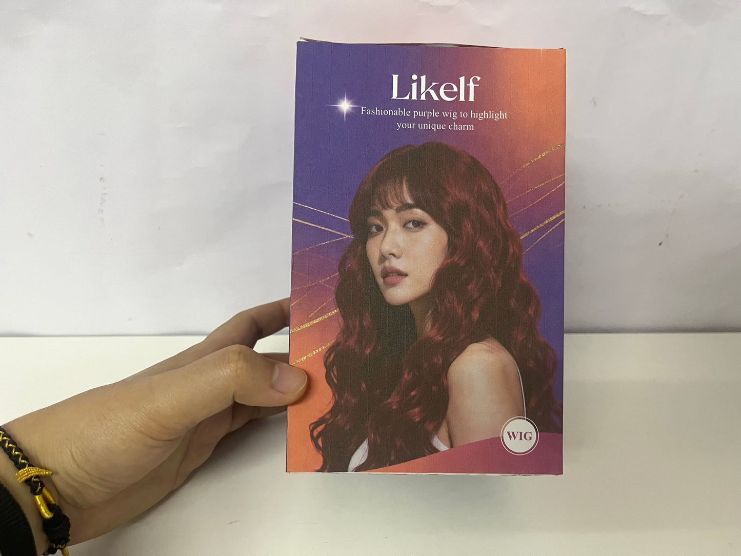 【Likelf Wine Red Wavy Wig】—— Vibrant, Effortless Style for Every Occasion
