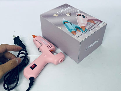 Linking Hot Melt Glue Gun, Multi-functional Constant Temperature Glue Gun for Home & Craft