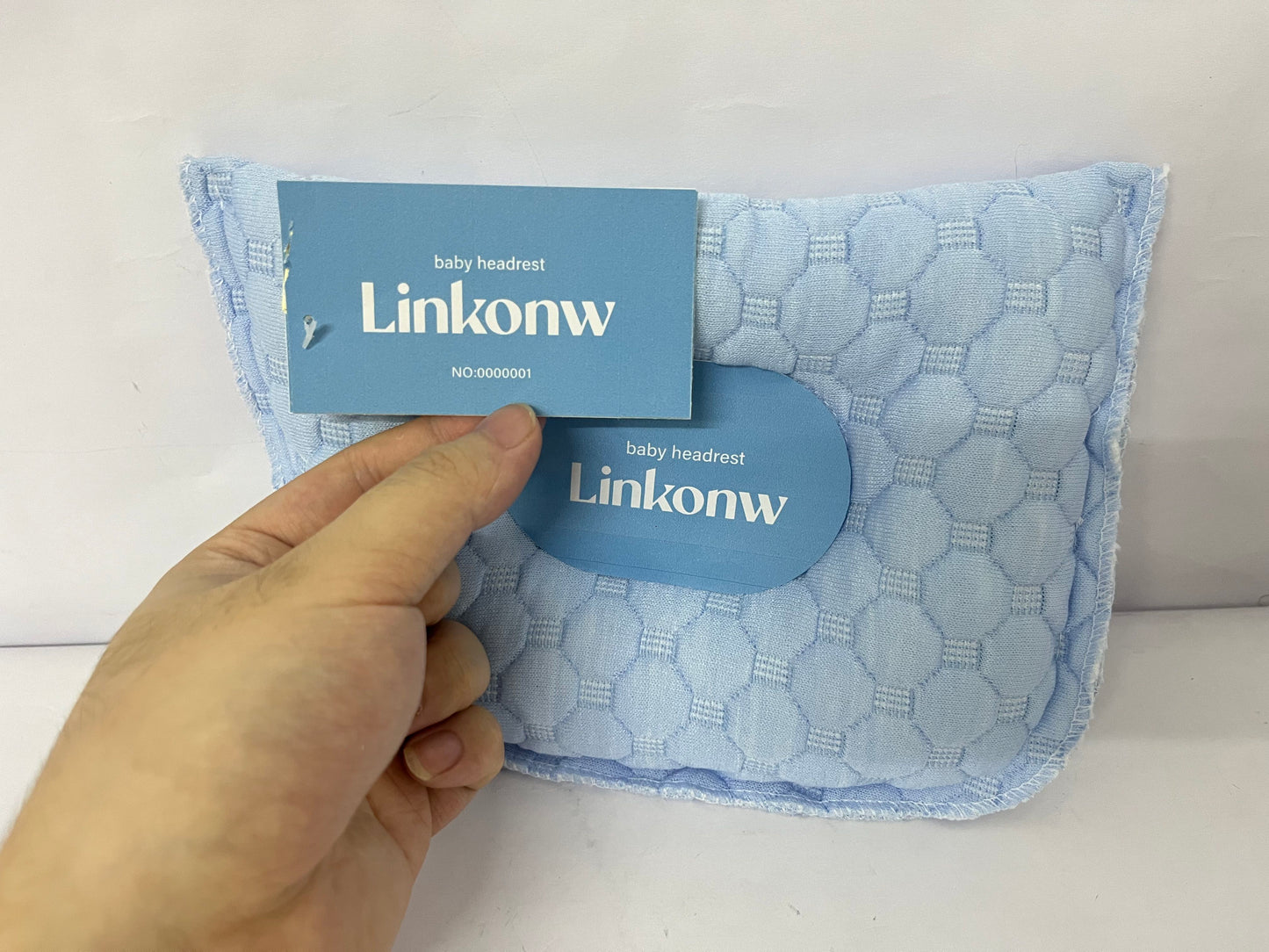 Linkonw  Pillow, Baby Pillow, Portable  Soft and Cozy Pillow, Breathable Bedding Set for Infants for Small Boys and Girls