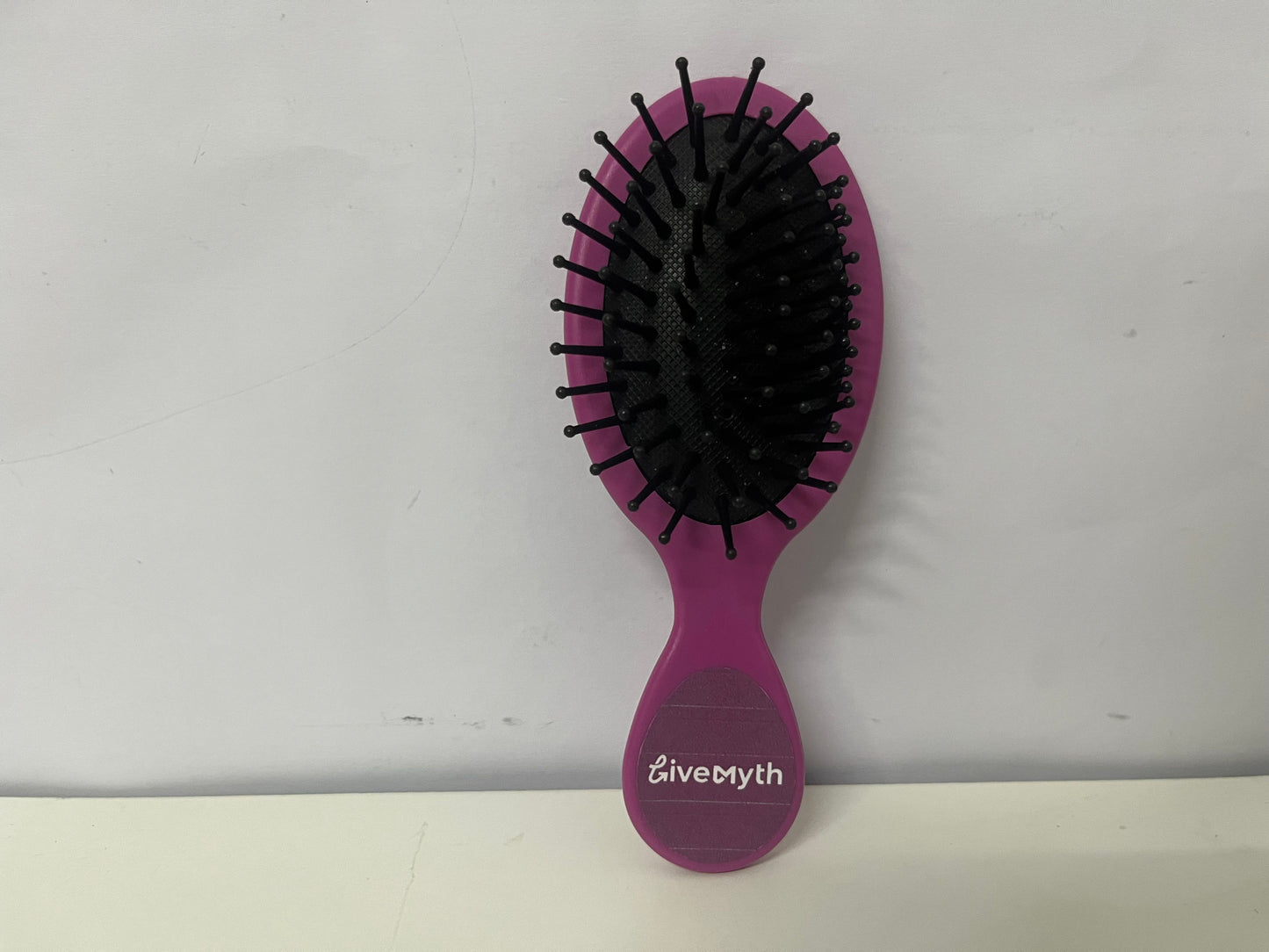 [LiveMyth Combs]——LiveMyth Mini Cushion Hairbrush | Detangle & Scalp Massage On-the-Go
