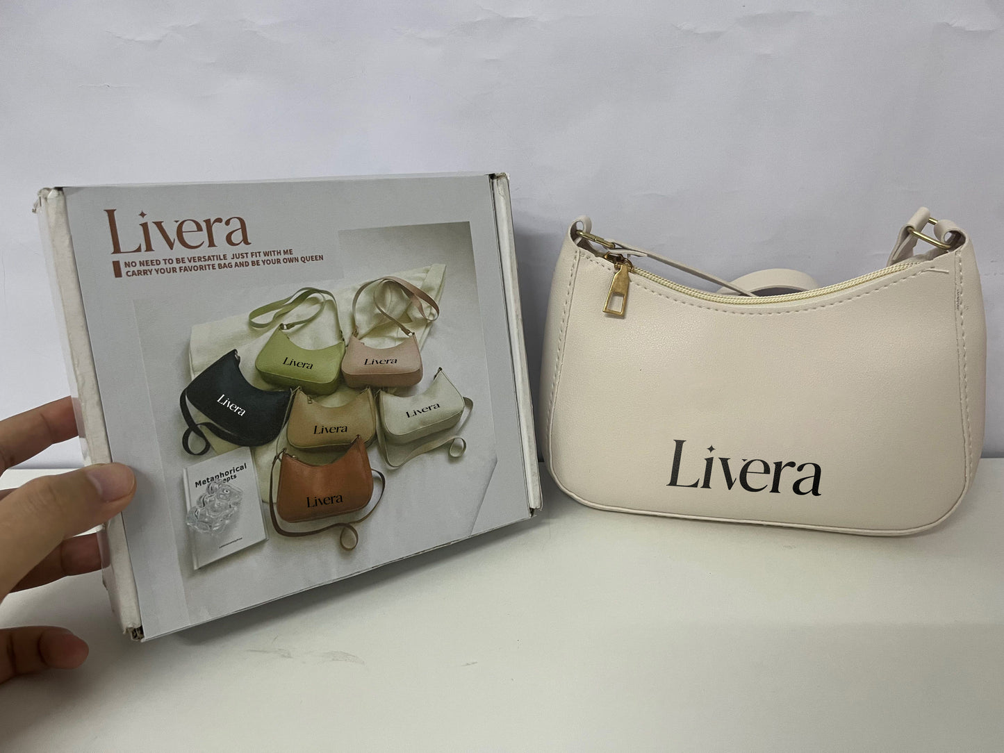 Livera Ladies' Handbag—— Stylish & Compact Daily Companion