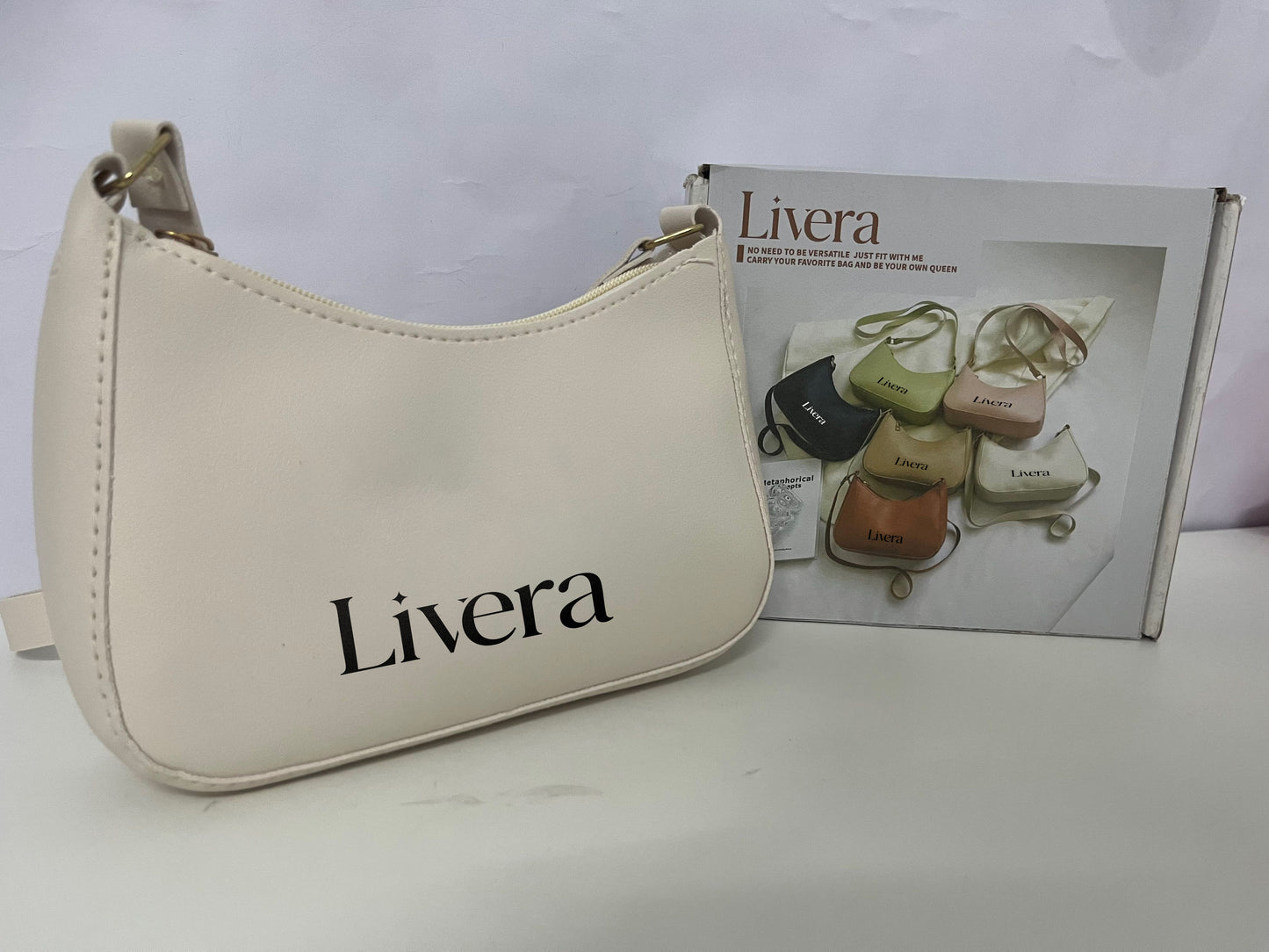 Livera Ladies' Handbag—— Stylish & Compact Daily Companion