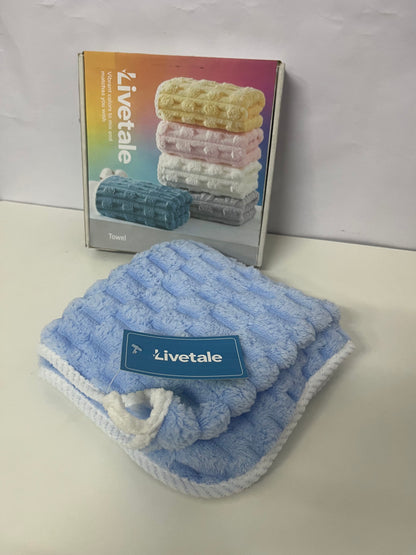 [Livetale Towels]——Livetale High-Density Coral Fleece Towel - Super Absorbent Quick-Dry Face & Hand Towel
