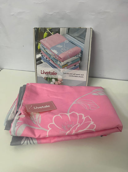 [Livetale Quilt covers]——Livetale 100% Cotton Printed Duvet Cover - Soft & Breathable Floral Pattern Bedding